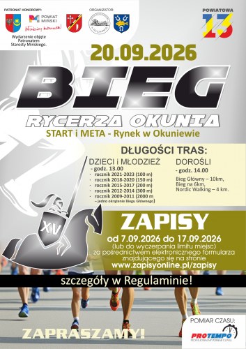 XV Bieg Rycerza Okunia